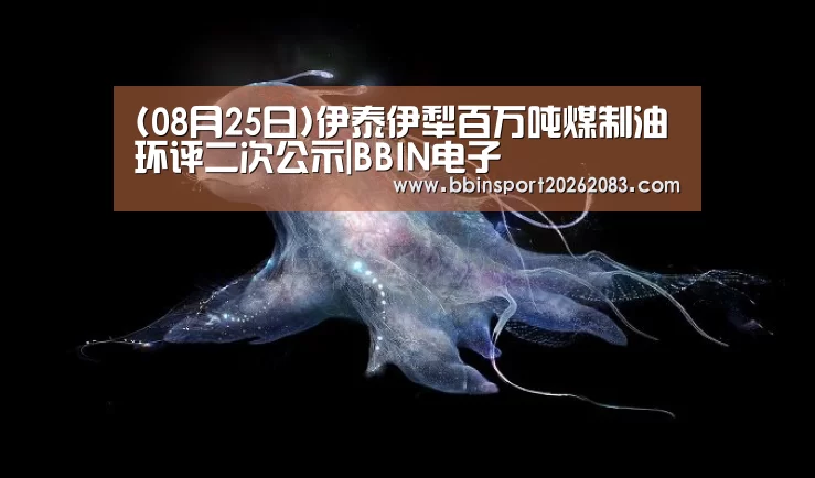 (08月25日)伊泰伊犁百万吨煤制油环评二次公示|BBIN电子(图2) BBIN视讯